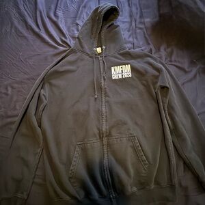 KMFDM Hyena Zip Up Hoodie Unisex XXL